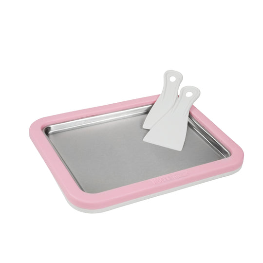 STONELINE® by Mr. Ice Cream Rolls Maker Ice Plate for Homemade Ice Cream | Rosé