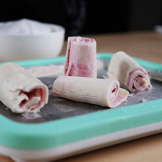 STONELINE® by Mr. Ice Cream Rolls Maker Ice Plate for Homemade Ice Cream | Rosé